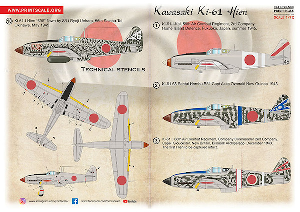 Kawasaki Ki-6 Hien "Tony". Part 2  PRS72-509