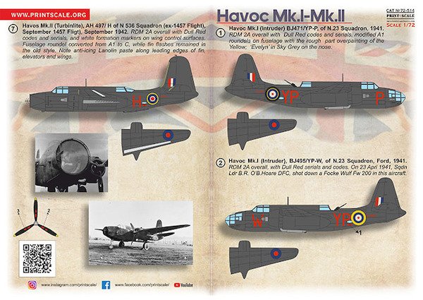 Douglas A20 Havoc MKI/MKII  PRS72-514