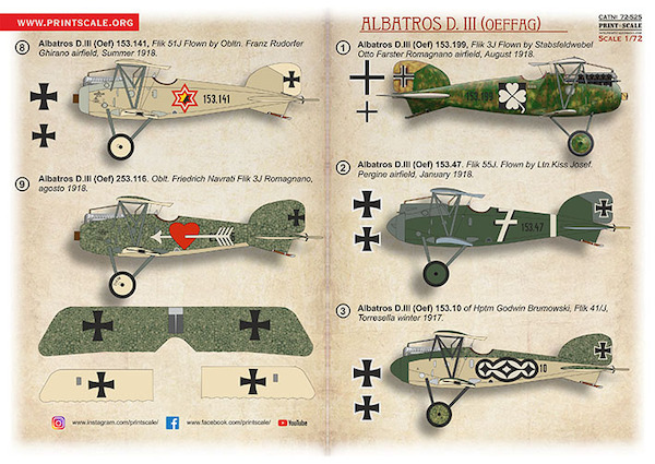 Albatros D.III (OEFAG) PRS72-525