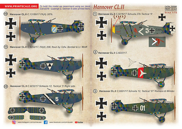 Hannover CL.II  PRS72-526