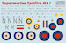 Supermarine Spitfire Mk.1 mask + decal  PSM72002