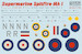 Supermarine Spitfire Mk.1 mask + decal  PSM72002