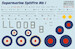 Supermarine Spitfire Mk.1 mask + decal  PSM72005