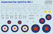 Supermarine Spitfire Mk.1 mask + decal  PSM72006