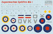 Supermarine Spitfire Mk.1 mask + decal  PSM72008