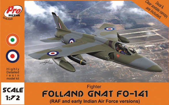 Folland Gnat FO141 (RAF and Early Indian AF versions)  R72-039