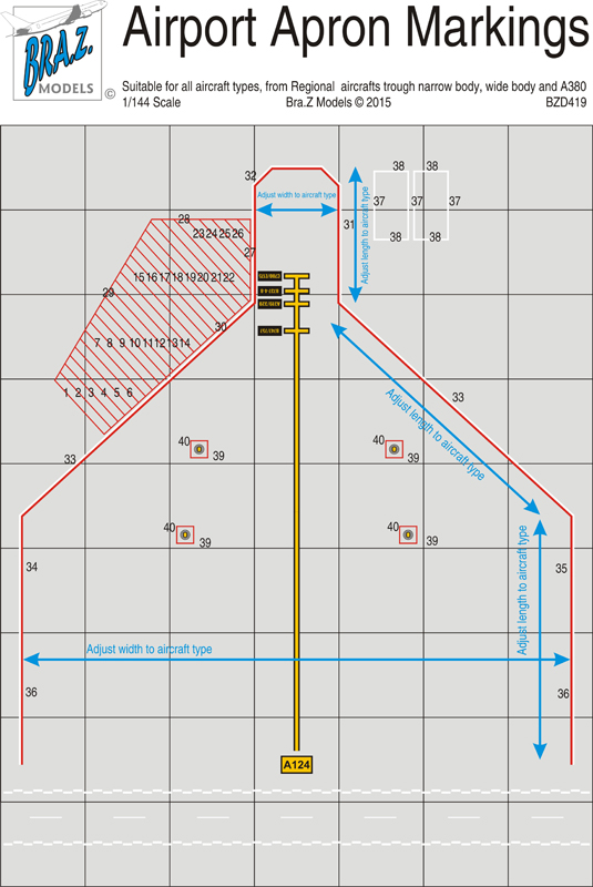 Airport Apron Markings