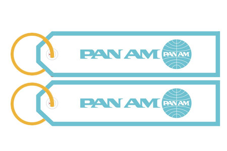 Pan Am Key Tag  RBF-pan am