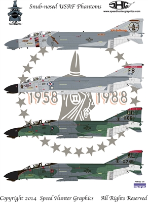 Snub Nosed USAF Phantoms Part 1 SHG32003