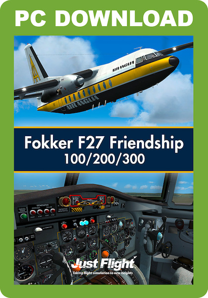 Fokker F27 Friendship 100/200/300 (download version) J3F000177-D