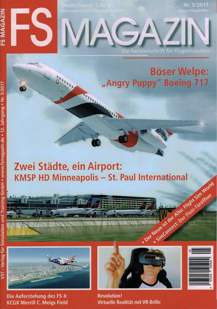 FS Magazin: Fachzeitschrift für Flugsimulation nr. 5/2017 August/September 419704850590405