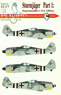 Sturmjager part 1: Focke Wulf FW190A (Sturmstaffel 1) EGD4807