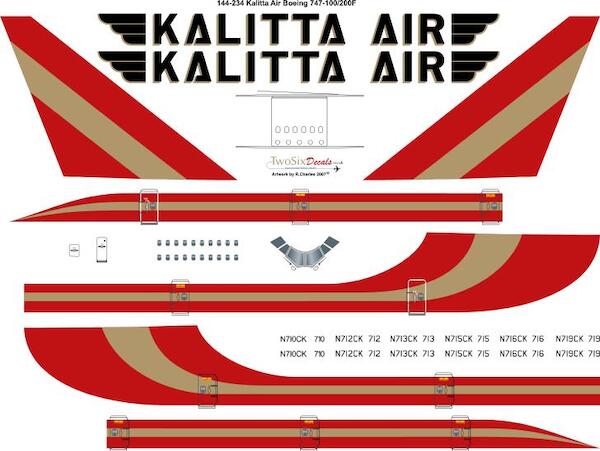 Boeing 747-200 (Kalitta) 144-234