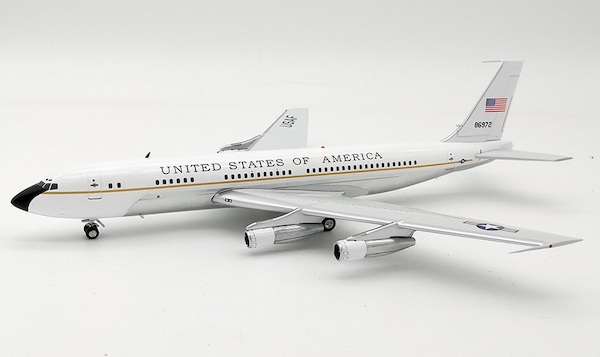 B707-153B VC-137B (USAF, US Air Force) 58-6972 Polished With Stand IF1370118P