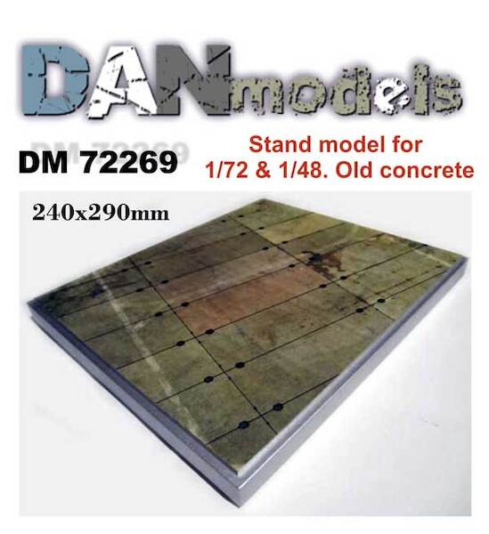 Stand model Old Concrete 240mm x 290mm DM72269
