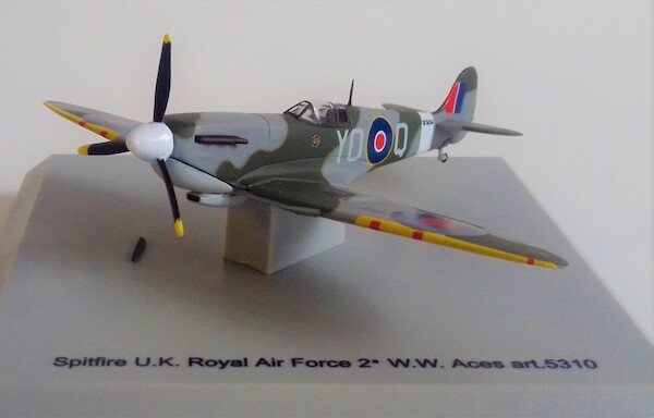 Spitfire RAF Royal Air Force WW2 Aces W3834/YO-Q 5310