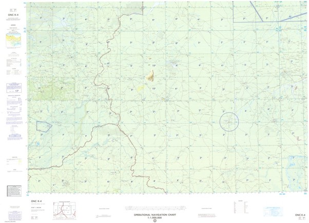 ONC K-4: Available: Operational Navigation Chart for Sudan, Chad, Central African Republic. Available ! additional charts available within five working days. E-mail your requirements. ONC K-4