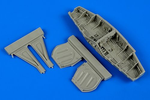 P51D Mustang Wheel bay set with doors (Hobby Boss) 4613