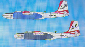Douglas B26 Invader Firefighters