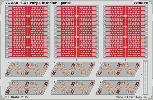Detailset C54 Skymaster Cargo Interior (Revell) E73-530