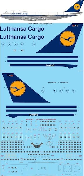 Boeing 747-230F (Lufthansa Cargo) 144-904