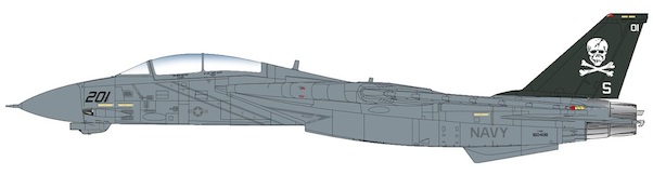 F14A Tomcat US Navy, 160408, VF-84, USS Theodore Roosevelt, May 1993 HA5229