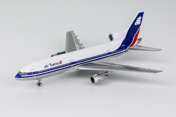 Lockheed L1011-1 Air Transat 1980s colors; silver belly C-FTNC 31019