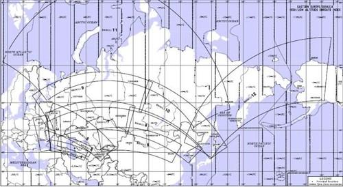High and Low Altitude Enroute Chart Asia EA(H/L)11/12 EA(H/L)11/12