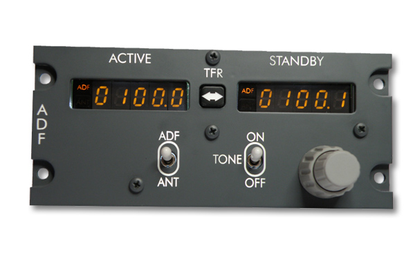 B737 ADF Radio Module, orange digits. 2M17