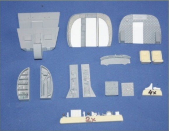 Boeing CH47 Chinook Interior set (Italeri) 4203