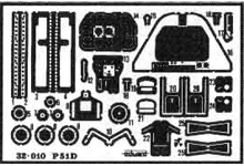 Detailset North American P51D Mustang E32-010
