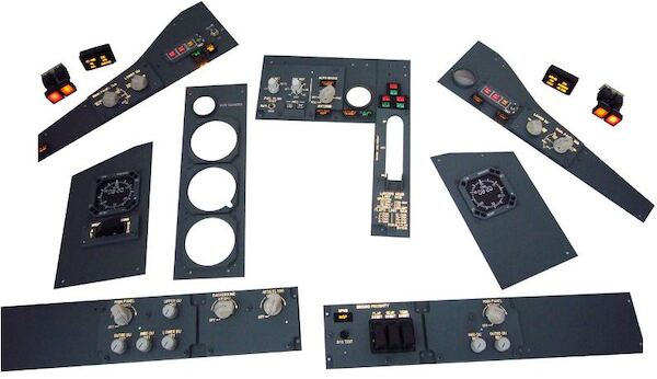 B737 ICS MIP panels (with subpanels) MPICS1080
