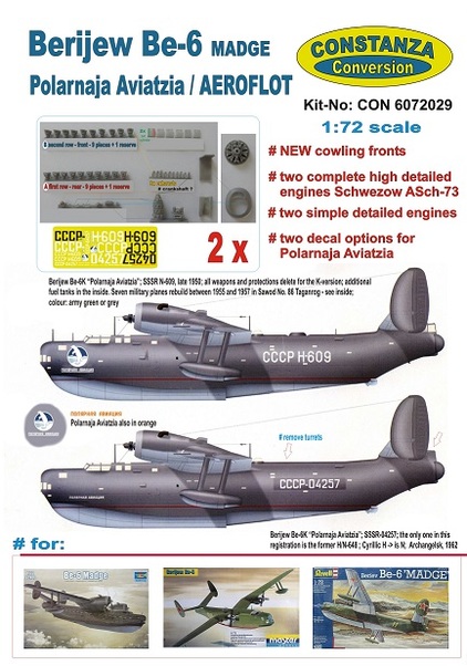 Beriev Be6 Madge (Polarnaja Aviatzia / AEROFLOT) CON6072029