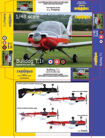 Scottish Aviation Bulldog (RAF and International) TA4806