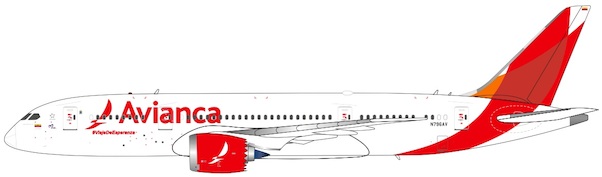 Boeing 787 Avianca Colombia N796AVZ With Stand IF787N796AV