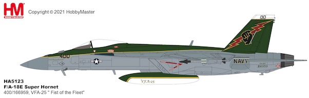 F/A-18F Super Hornet, AG400 #166959 VFA-25 Fist of the Fleet US Navy Naval Air Station Lemoore 2020 HA5123