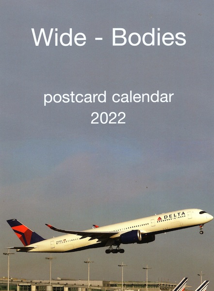 Wide-Bodies postcard calendar 2022  jj-2022