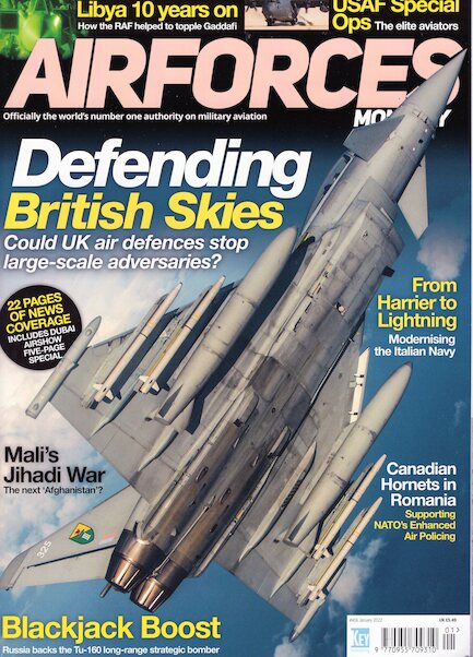 Air Forces Monthly Issue 406 January 2022 977095570931001