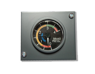 B737 Brakes pressure indicator with servo motors. GAUBRAKES