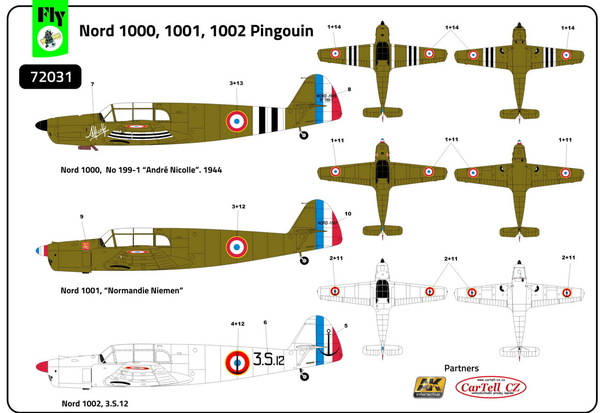 Nord 1000/1001/1002 Pingouin 72031