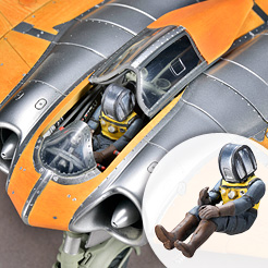 Horten Ho229 Pilot Figure sws48-03-F01