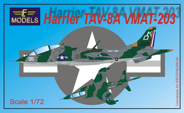 Bae Harrier TAV8A (VMAT203 US Marines) (Esci/Italer) 7291