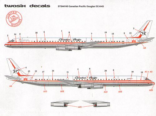 Douglas DC8-63 (Canadian Pacific) sts44140