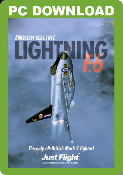English Electric Lightning F.6 (download version FSX) J3F000089-D