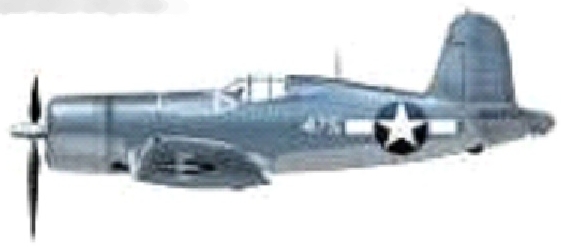 F4U-1 Corsair (No.475 1st/Lt John F.Bolt Jr., VMF-214, Russell Islands 1943) HA8216