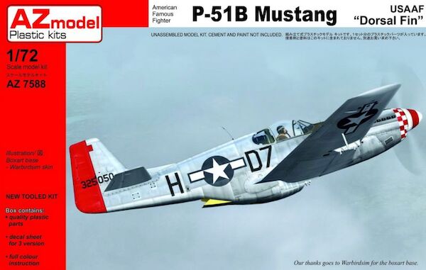 P51B Mustang 'Dorsal fin