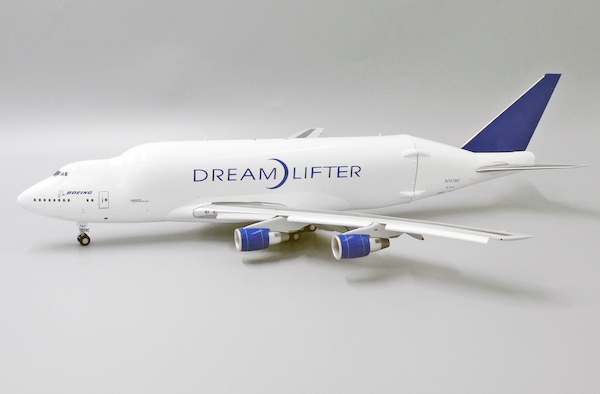 Boeing Dreamlifter B747-400LCF N747BC JC Wings FLAPS DOWN 1:200 Diecast LH2163A 