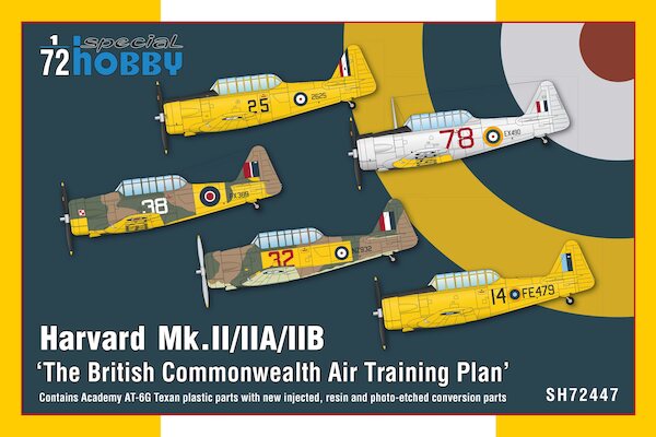 Harvard Mk.II/II/A/IIB 'The British Commonweatlh Air Training Plan'. (BACK IN STOCK) SH72447