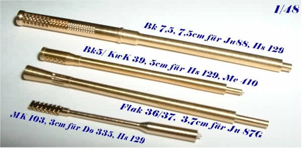 German 75MM BK75 barrel 4857