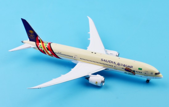 Boeing 787-9 Dreamliner Saudi Arabian Airlines G20 HZ-ARF (Available in March) 04362